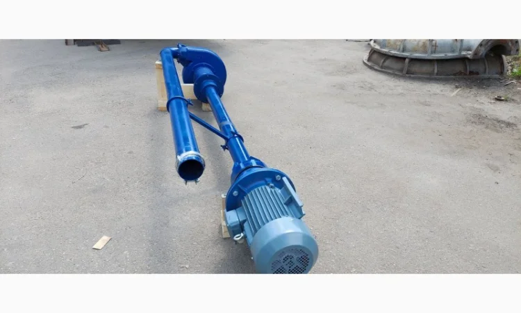 Насос 100м3 для навозу НПФ 1/10_7, 5 кВт (для ями 2 метри) - фото № 4