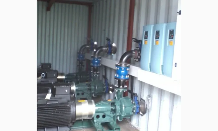 Насосная станция Caprari для орошения в контейнере - фото № 1