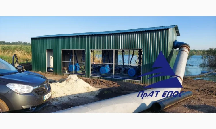 Насосная станция для полива полей (орошение больших площадей) - фото № 6