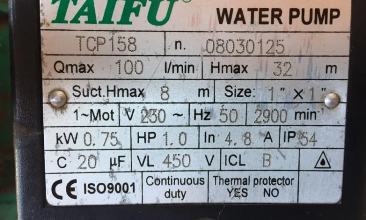 Продам водяной насос TAIFU, б/у - фото № 2