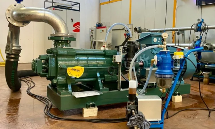 Насосная станция высокого давления Caprari для полива, орошения полей - фото № 1