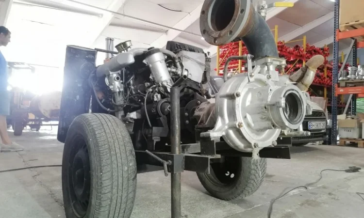 Насосна станція з двигуном Mercedes turbo, об'ємом 3 л для поливу - фото № 2