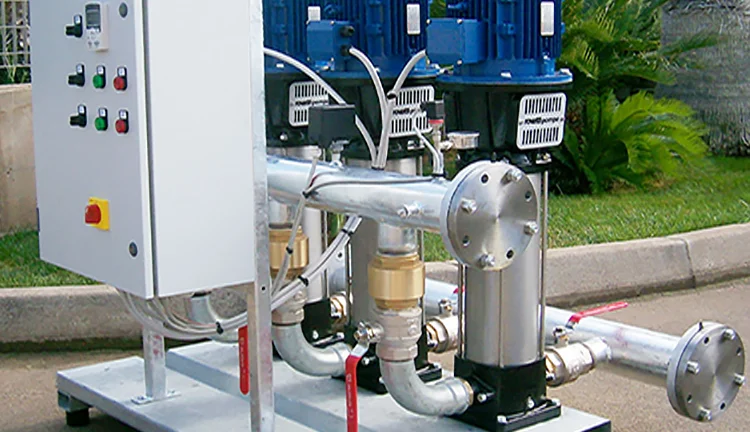 Вертикальний багатоступеневий електричний насос підвищення тиску Rovatti MEKV - фото № 5