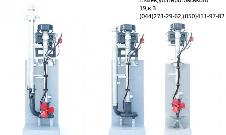 Вертикальные насосы для навоза серия EYS MIX-PUMP - фото № 2