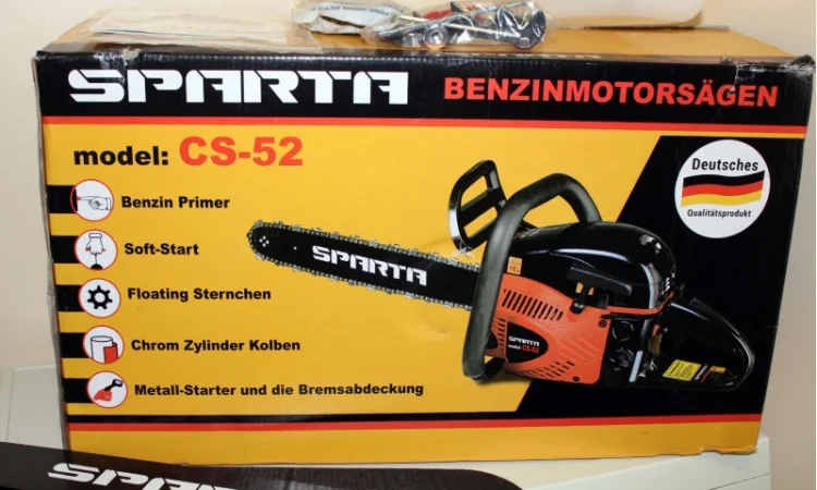 Продажа, Обмен бензопила SPARTA CS-52. Оригинал. Германия - фото № 5