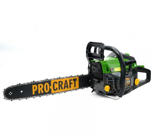 Ланцюгова Бензопила Procraft GS-450 (шина 45 см, 3.5 кВт) 36 міс. гарантії - фото № 3