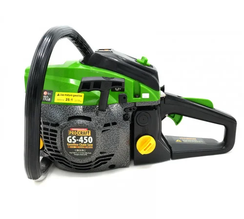 Ланцюгова Бензопила Procraft GS-450 (шина 45 см, 3.5 кВт) 36 міс. гарантії - фото № 6