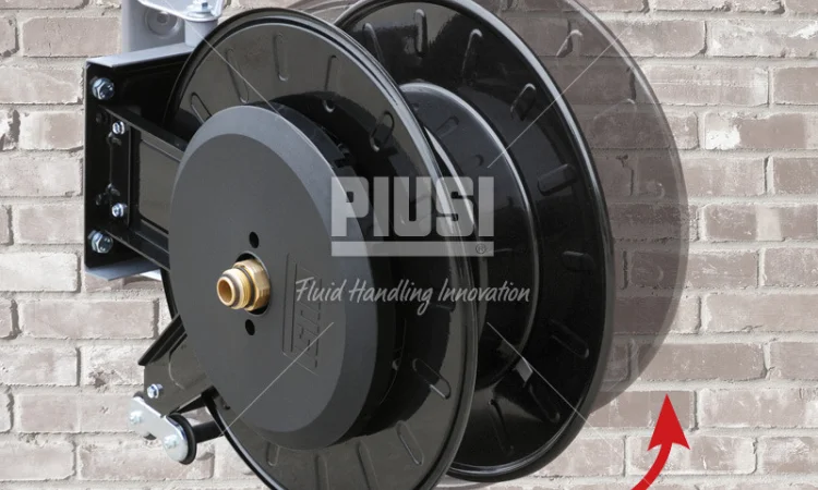 Катушка 1″дюйм 25мм (на 15м) для дизпалива для намотки шланга Hosereel XL F0075018B - фото № 2