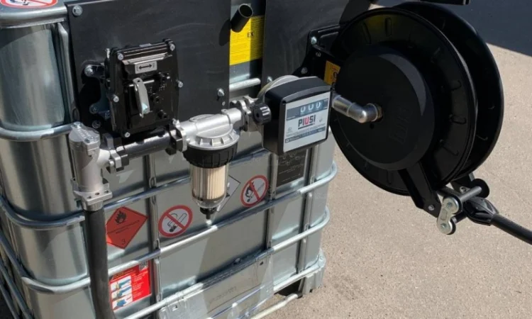 Катушка 1″дюйм 25мм (на 15м) для дизпалива для намотки шланга Hosereel XL F0075018B - фото № 4