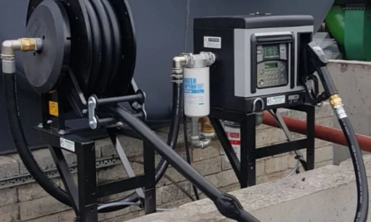 Катушка 1″дюйм 25мм (на 15м) для дизпалива для намотки шланга Hosereel XL F0075018B - фото № 8