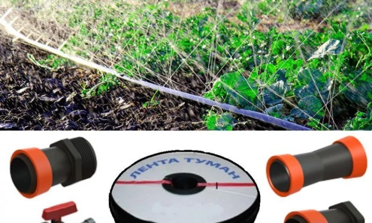 Шланг Туман, Голден Спрей (Golden spray) Капельный полив Капельная лента - фото № 2