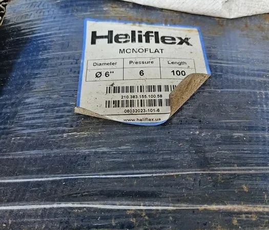 Шланг гнучкий Монофлет 6" та тиск 6 бар, бухта 100м - фото № 2