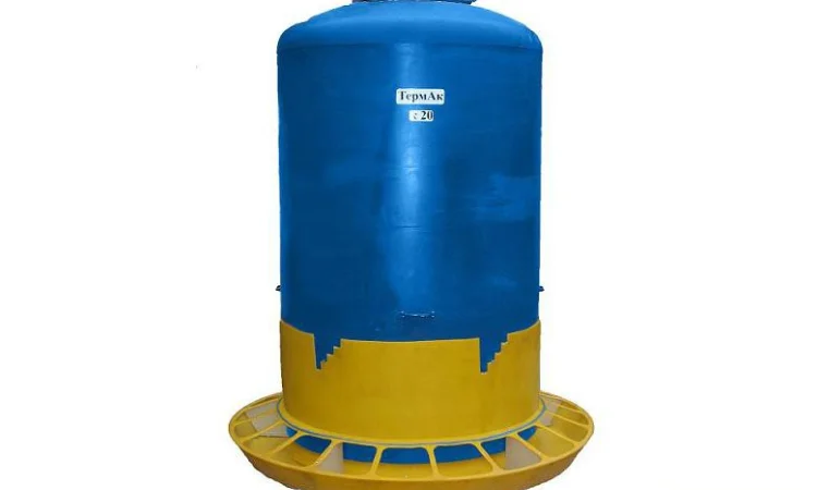 Бункерные кормушки для свиней - фото № 1