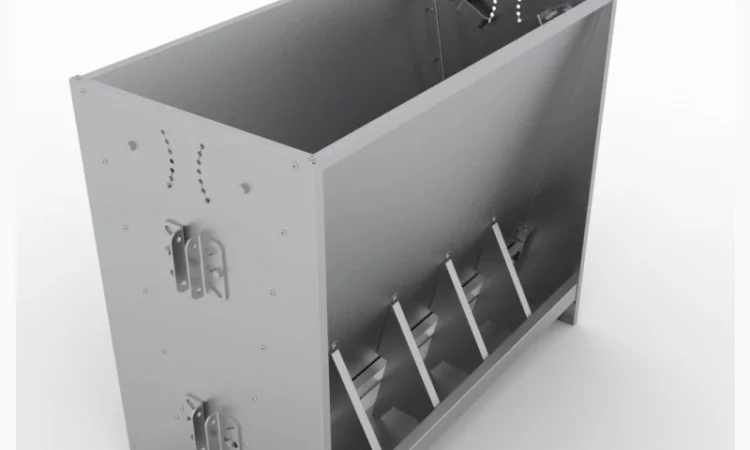 Бункерные кормушки для откорма свиней, Бункерные кормушки, кормушки, бункерні годівниці - фото № 5