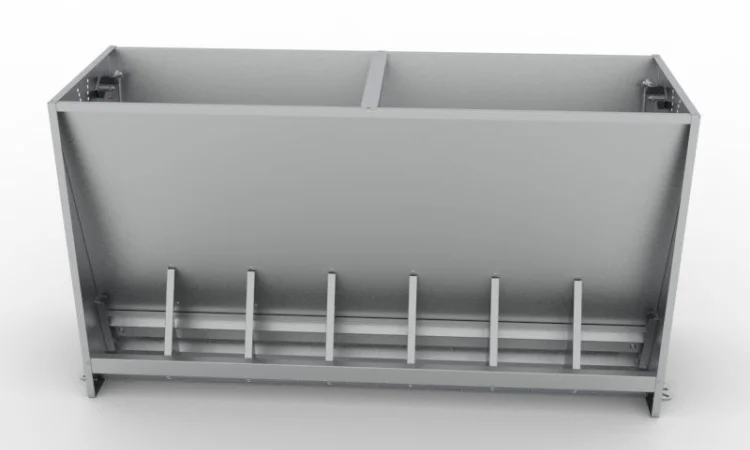 Бункерні годівниці для дорощування свиней, Бункерні кормушки, кормушки, годівниці - фото № 2