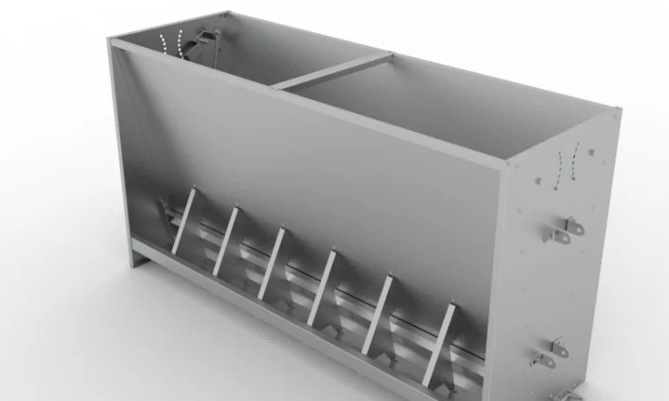 Бункерні годівниці для дорощування свиней, Бункерні кормушки, кормушки, годівниці - фото № 3