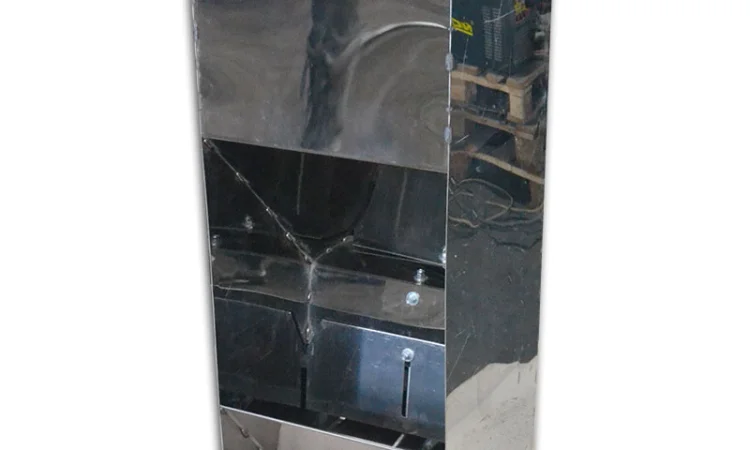 Кормушка для свиней 1 секция (на откорм) нержавейка - фото № 1