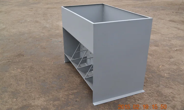 Кормушка для откорма свиней (бункерная) 8 Секций - фото № 2