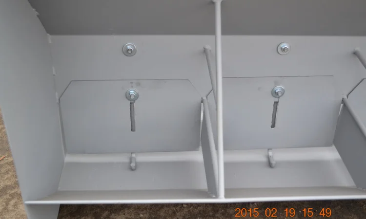 Кормушка для откорма свиней (бункерная) 8 Секций - фото № 4