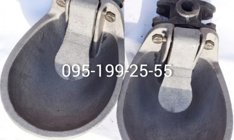 Поїлка чавунна для ВРХ, поїлка чавунна для коней - фото № 1