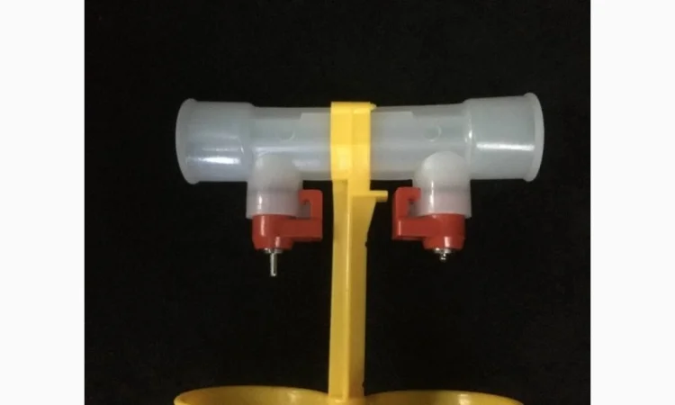 Подвійна ніппельна поїлка для перепілок, бройлерів - фото № 6