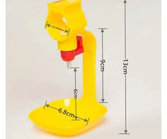 Подвійна ніппельна поїлка для перепілок, бройлерів - фото № 8