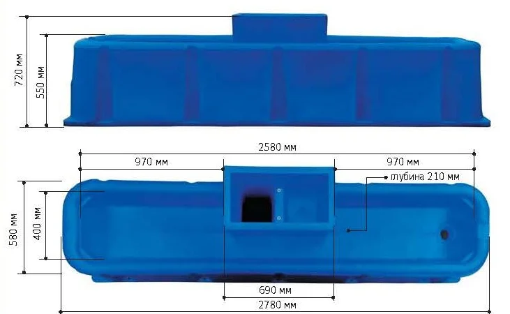 Групова поїлка з підігрівом 230л - фото № 3
