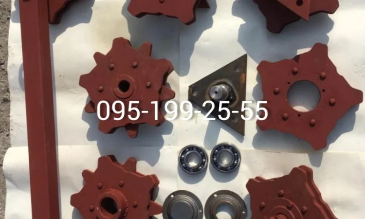 Запчастини ТСН-160А, поворотний пристрій КНФ.01.010, КНФ.01.020, Зірка приводна ТСН-160А - фото № 1