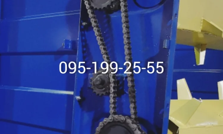 Звездочка битера КТУ-10, звездочка натяжная КТУ-10, цепь роликовая t-19.5 КТУ-10 - фото № 1