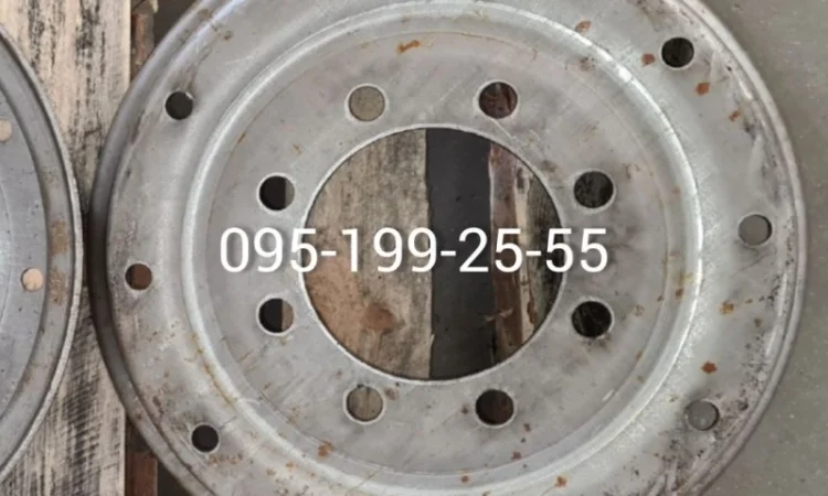 Диск колеса (8 шпильок) КТУ-10А, 2ПТС-4 - фото № 3