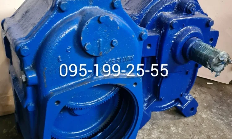 Редуктор НІ 11.12. Вал приводний НІ 11.12.206; вал-шестерня НІ 11.12.203, НІ 11.12.207 - фото № 1