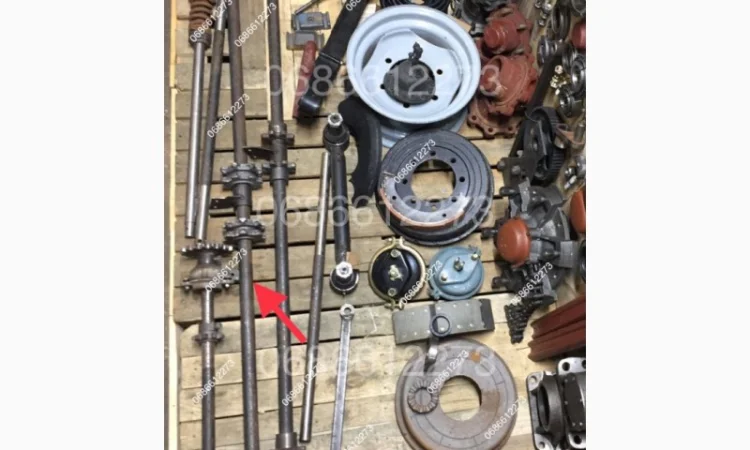 Вал ведучій КТУ; зірочка, корпус, кришка, вал, Запчастини КТУ - фото № 1