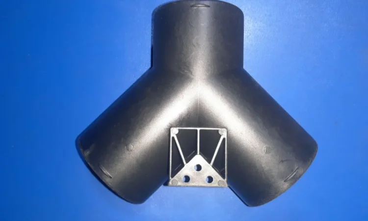 Трійник Y-подібний автономного обігрівача 75 мм - фото № 1