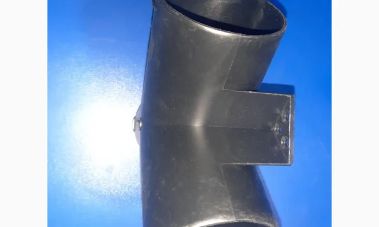 Трійник Y-подібний автономного обігрівача 75 мм - фото № 3