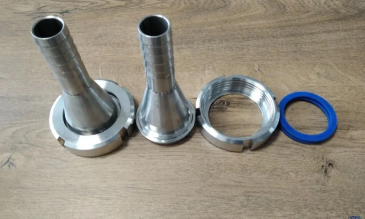 Штуцер, переходник под молочный шланг/ патрубок під шланг DN 32, 38, 40, 50 - фото № 1