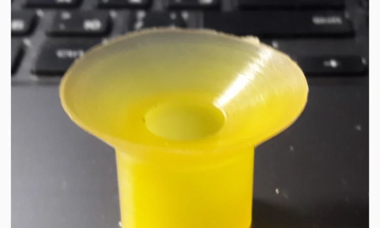 Присоска Вакуумна Поліуретанова 38*12*27 мм - фото № 1