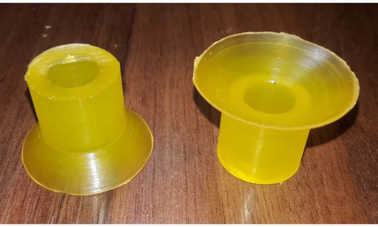 Присоска Вакуумна Поліуретанова 38*12*27 мм - фото № 2