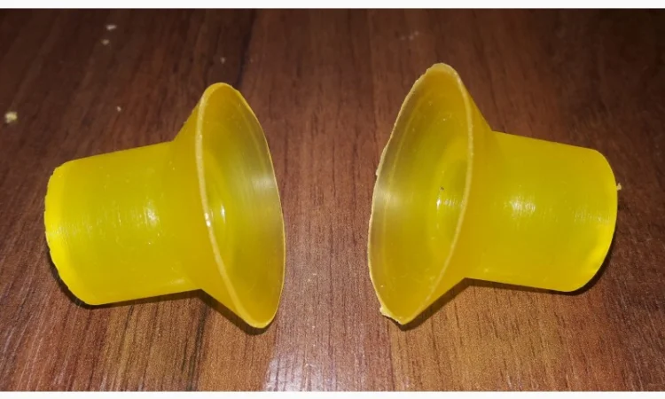 Присоска Вакуумна Поліуретанова 38*12*27 мм - фото № 3