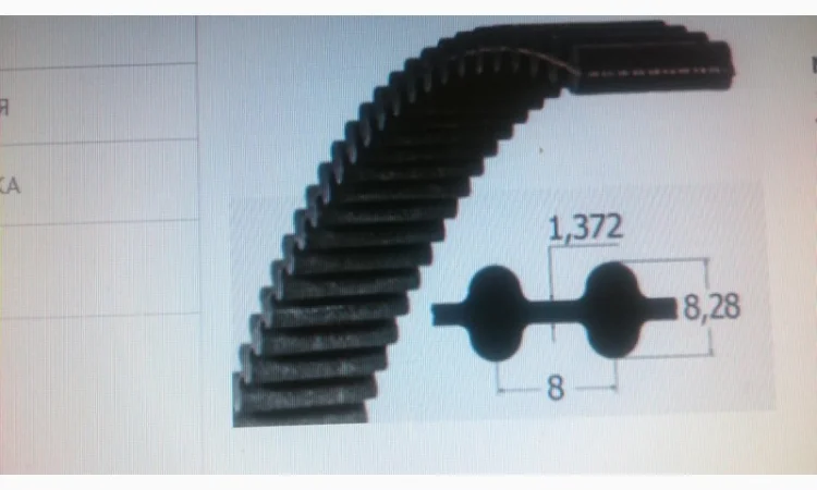 Зубчатые ремни и шкивы зубчатые - фото № 7