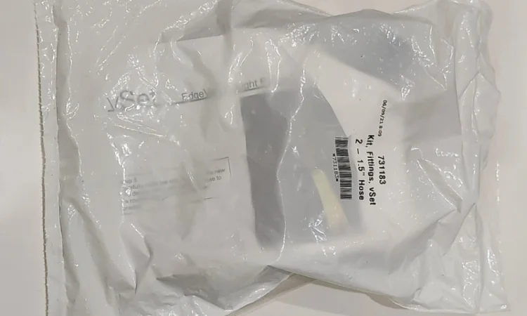 Комплект набір фітингів 731183 precision planting 1, 5" 45 повітропроводу шлангу - фото № 2