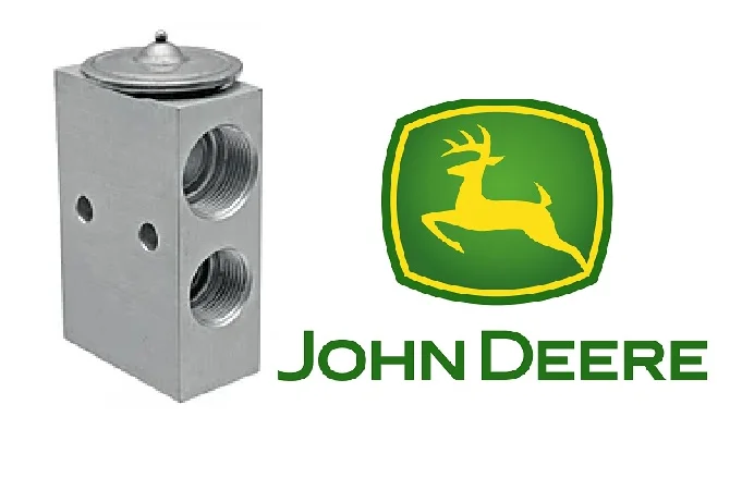 Расширительный клапан трв кондиционера (14, 5 и 20, 8мм) (17, 7 и 17.7 мм) John Deere - фото № 2