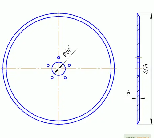 Диск сеялки John Deere 7240 - фото № 1