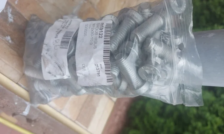 Болт ступиці вісівного диска m19122 фармет м12X30 10, 9 80шт - фото № 1