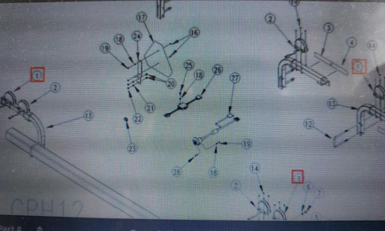 Фонарь 833-697C great plains сеялки культиватор - фото № 3