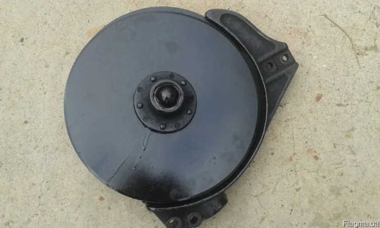 Сошник зерновой сеялки СЗ-3, 6 со смещенными дисками (сталь 3) - фото № 1