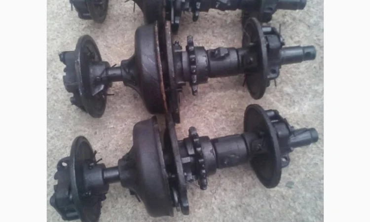 Вал с дисками СЗГ 00.1270-16Т цепь шаг 15.875 - фото № 1