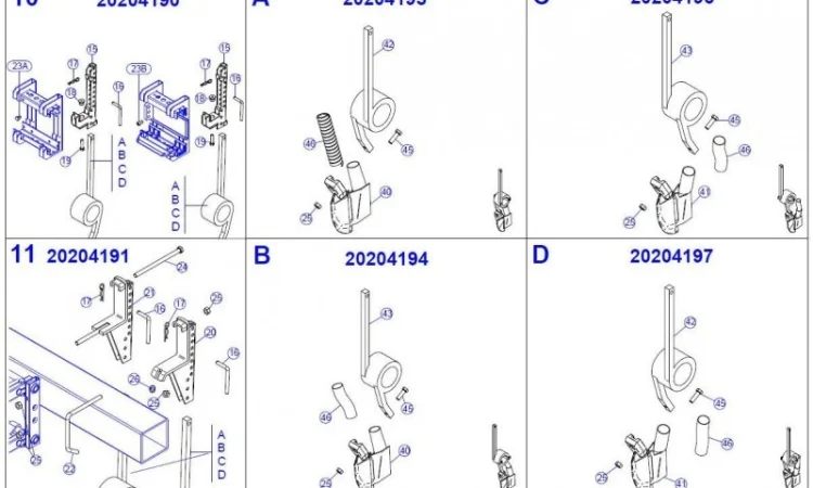 Запчасти Матермак сошник внесение удобрений сеялка МС 4100 - фото № 1