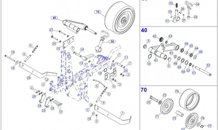 Колесо прикатки, загортачі до сівалок Матермак, MaterMacc оригінал в Україні - фото № 1