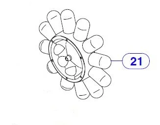 40206001 Распределитель вакуума сеялки МатерМак, 12 выходов - фото № 1