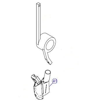 30294066 Анкерный сошник внесения удобрений левый сеялка МатерМак - фото № 1